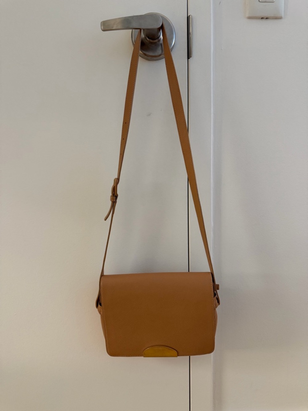 Maison Martin Margiela Blouse Bag Crossbody Nude Leather